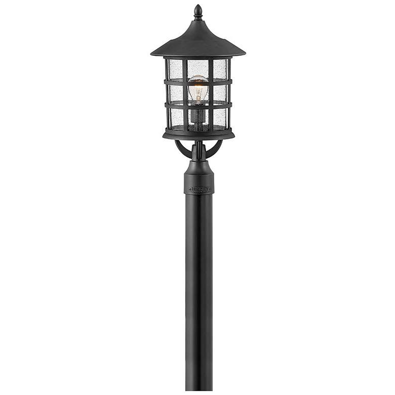 Image 1 Freeport Coastal Elements 20 1/2"H Black Outdoor Post Light
