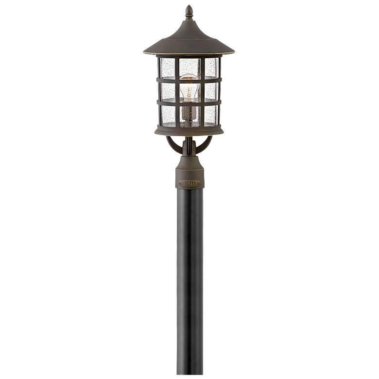 Image 1 Freeport Coastal Elements 20 1/2 inchH Brown Outdoor Post Light