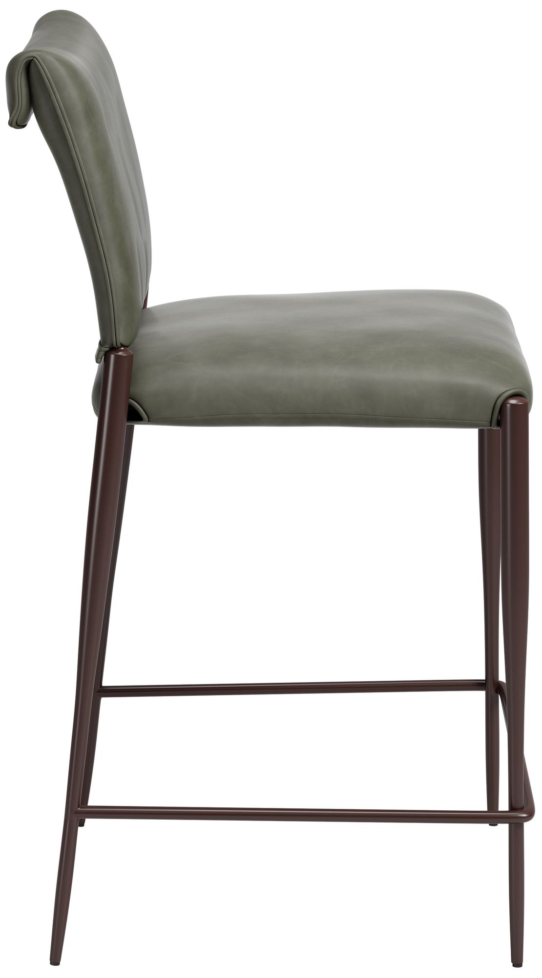 Image 3 Freesia Counter Stool (Set of 2) Olive Green more views