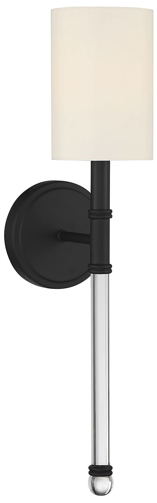 Fremont 1-Light Wall Sconce in Matte Black
