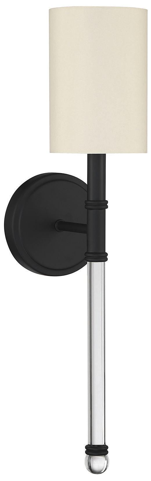Image 2 Fremont 1-Light Wall Sconce in Matte Black more views