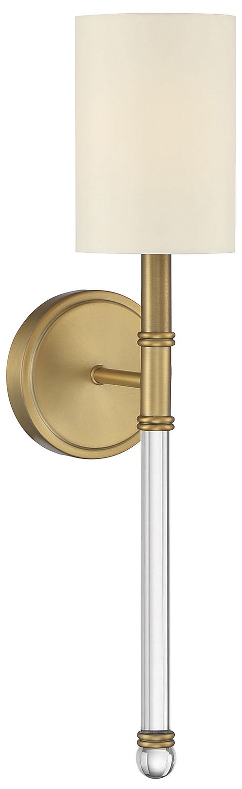 Thumbnail1 of Fremont 1-Light Wall Sconce in Warm Brass