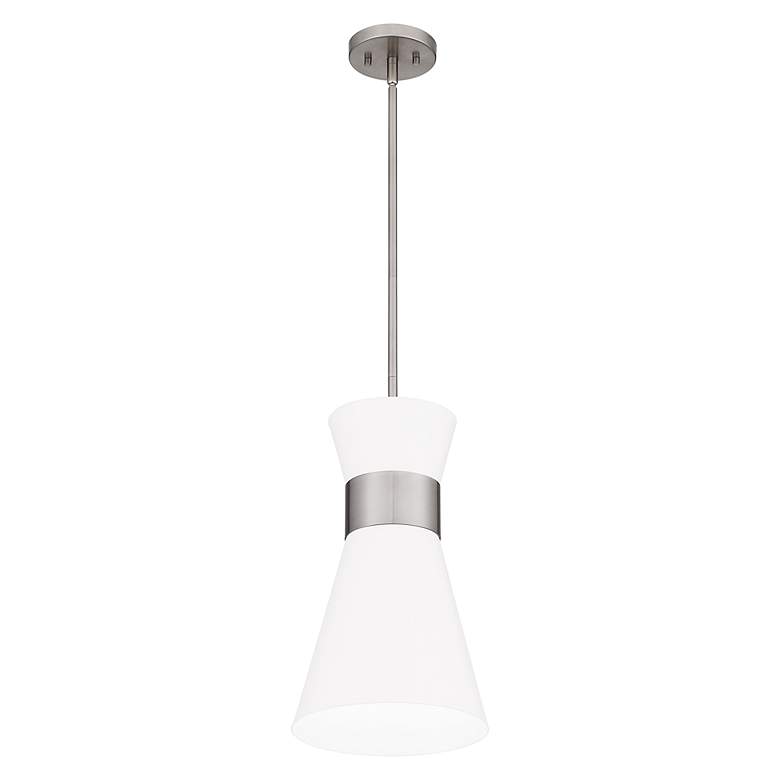 Image 5 Fremont 10" Wide Brushed Nickel Mini Pendant more views