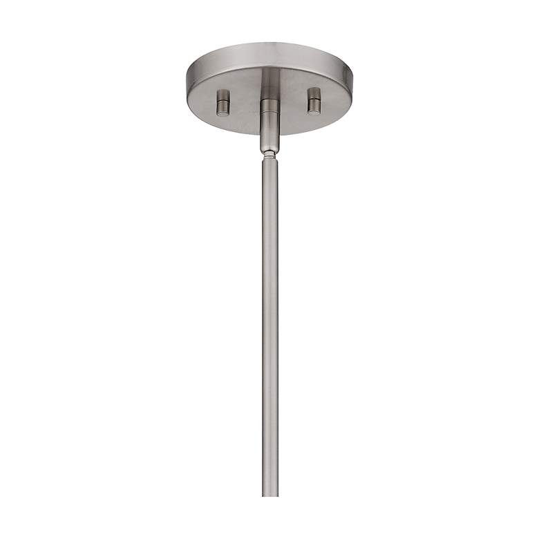 Image 7 Fremont 10 inch Wide Brushed Nickel Mini Pendant more views