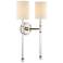 Fremont 2-Light Wall Sconce in Polished Nickel