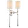 Fremont 2-Light Wall Sconce in Polished Nickel