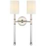 2_Fremont 2-Light Wall Sconce in Polished Nickel more views