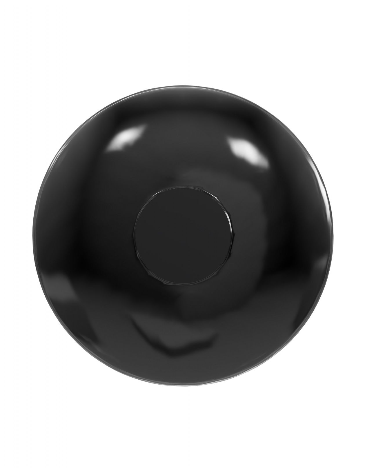 Image 2 Fremont Disc Shape 1-Light in Black/Smoked Glass more views
