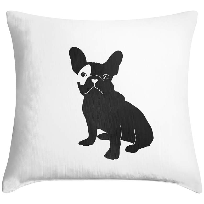 Image 1 French Bulldog 18 inch Square Throw Pillow