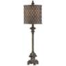 French Candlestick 34" High Buffet Table Lamp