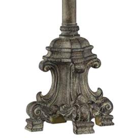 Image4 of French Candlestick 34" High Buffet Table Lamp with USB Cord Dimmer more views