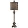 French Candlestick 34" High Buffet Table Lamp