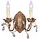 French Classic 12" Wide Wall Sconce