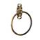 French Curve Antique English Towel Ring