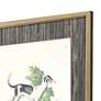 French Dogs 21" High 4-Piece Giclee Framed Wall Art Set in scene