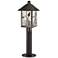 French Garden 29" High Bronze Path Light w/ Low Voltage Bulb