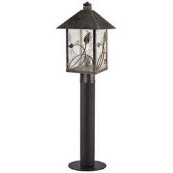 French Garden 33&quot; High Bronze Path Light with Low Voltage Bulb