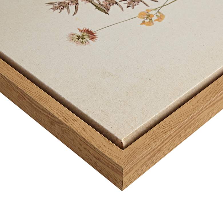 Image 5 French Herbarium 21 3/4"H 2-Piece Framed Canvas Wall Art Set more views