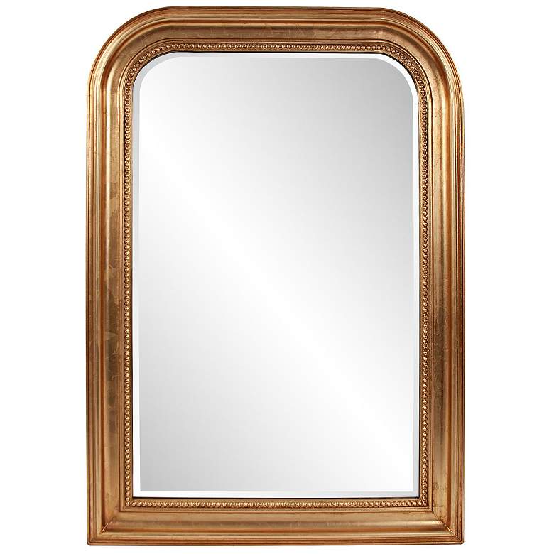 Image 2 French Philippe Gold Leaf 30" x 42" Vanity Wall Mirror