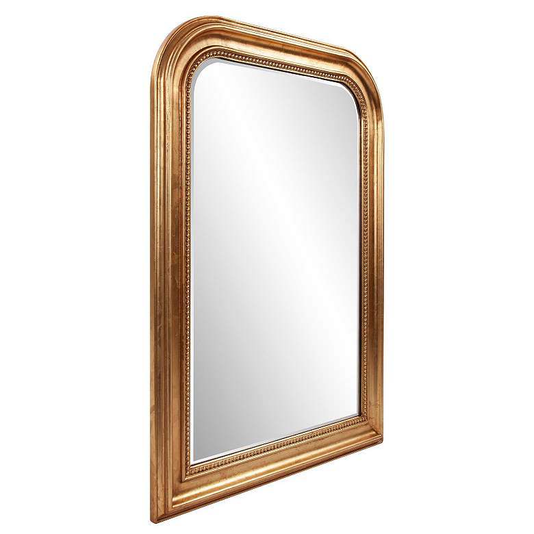 Image 5 French Philippe Gold Leaf 30" x 42" Vanity Wall Mirror more views