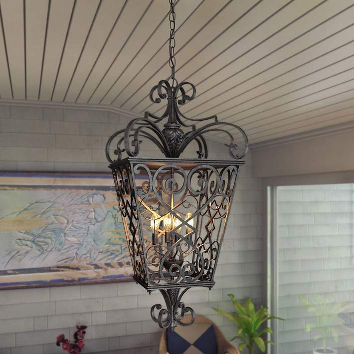 French Quarter Outdoor Lighting Copper Gas & Electric Lanterns