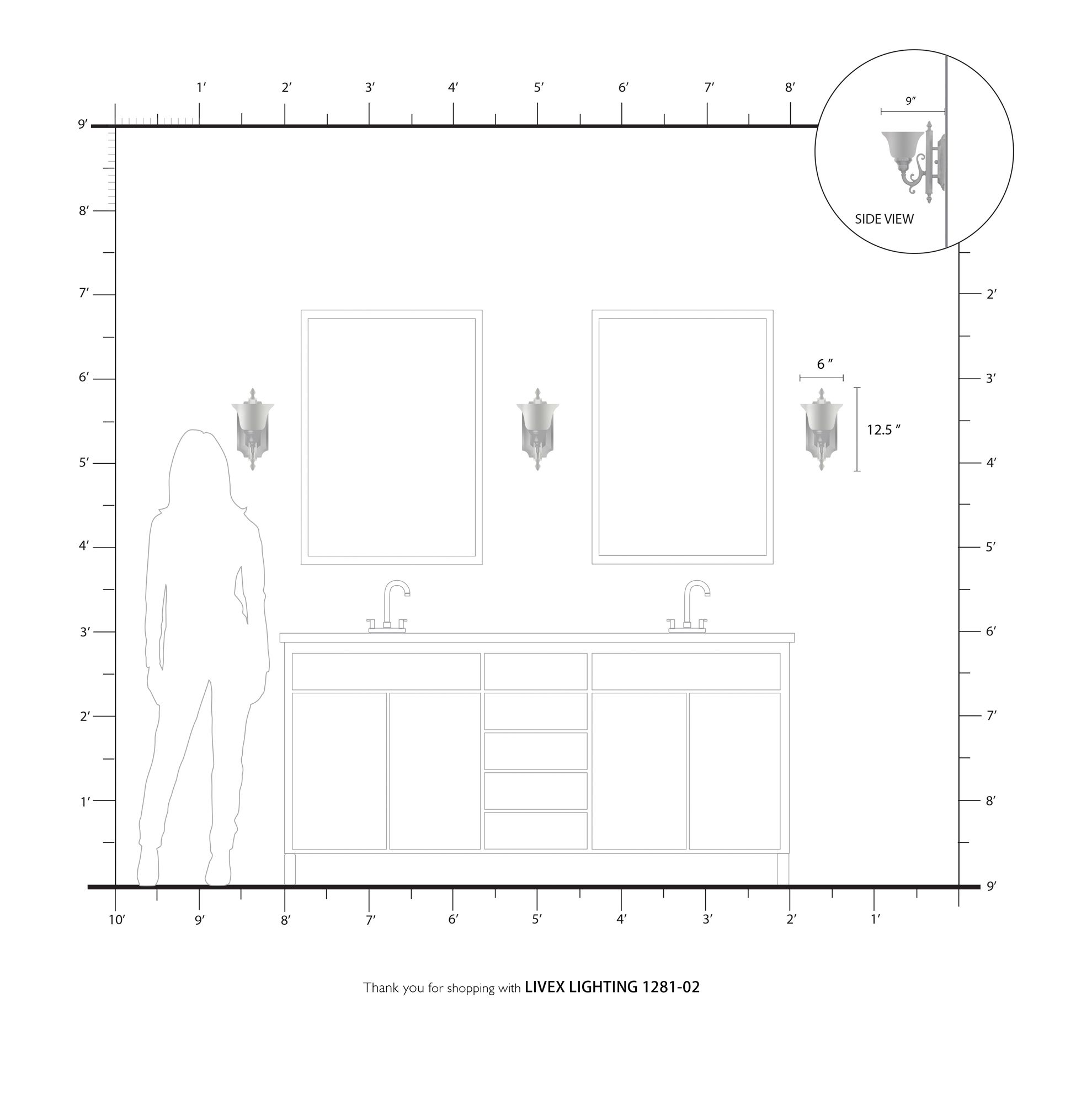 French Regency 1-Light Polished Brass Arm Wall Sconce