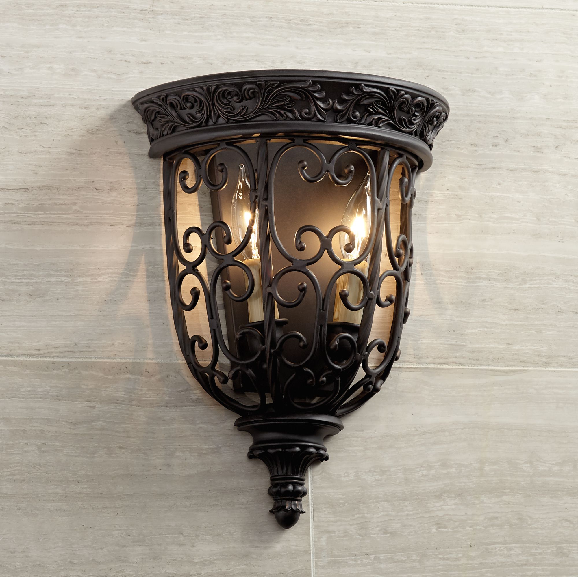 franklin iron works wall sconces