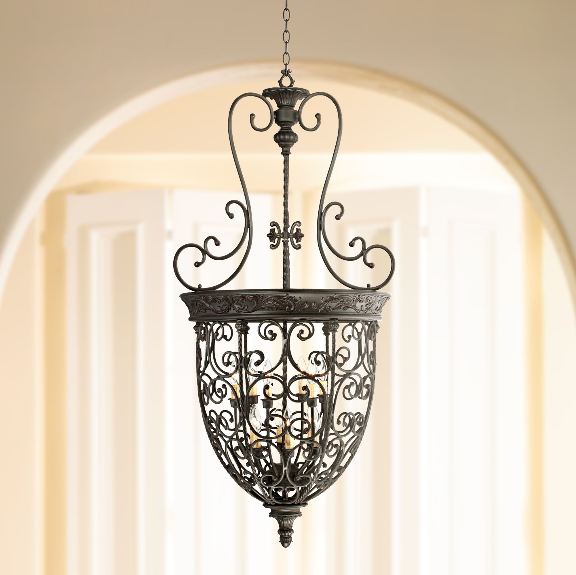 bohemian hanging lantern