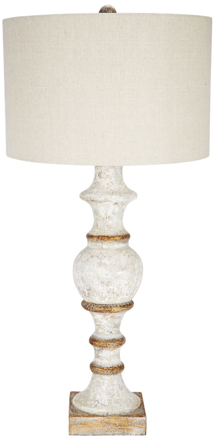 white gold table lamp