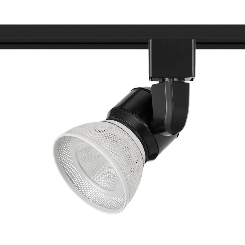 Image 1 Fresco Black and White Mesh LED Track Head for Halo Systems