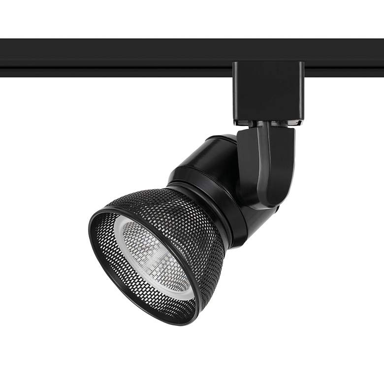 Image 1 Fresco Black Mesh LED Track Head for Halo Systems