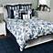 Fresh Air Navy 3-Piece Floral Comforter Bedding Sets