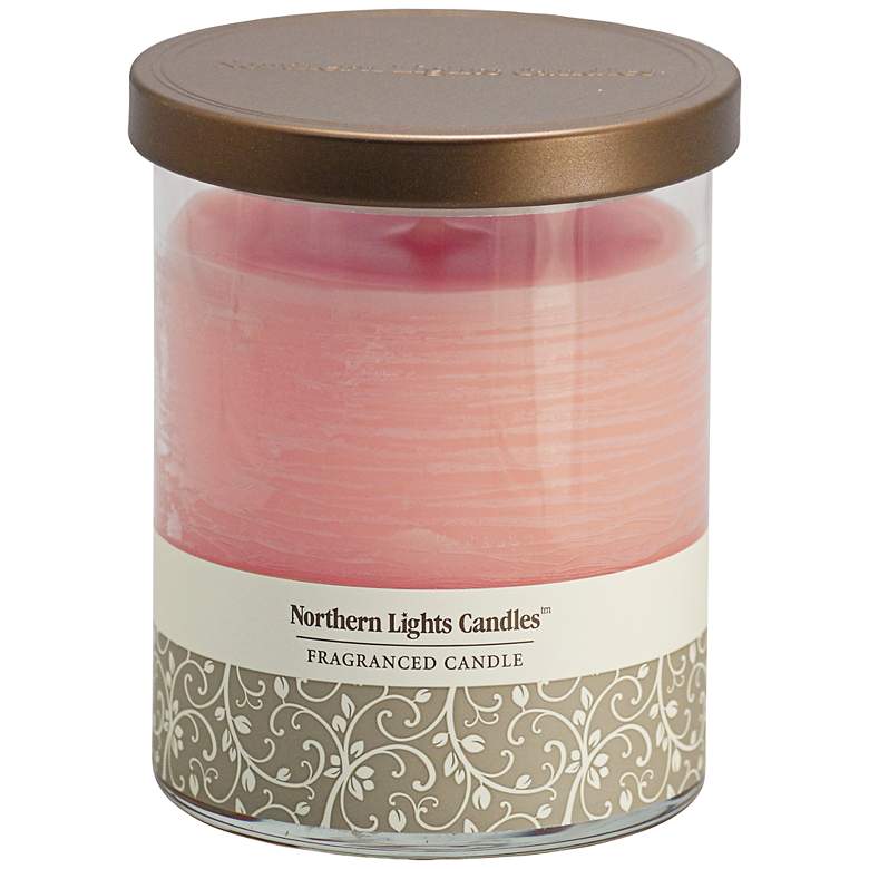 Image 1 Fresh and Fruity Fragranced Glass Jar Candle