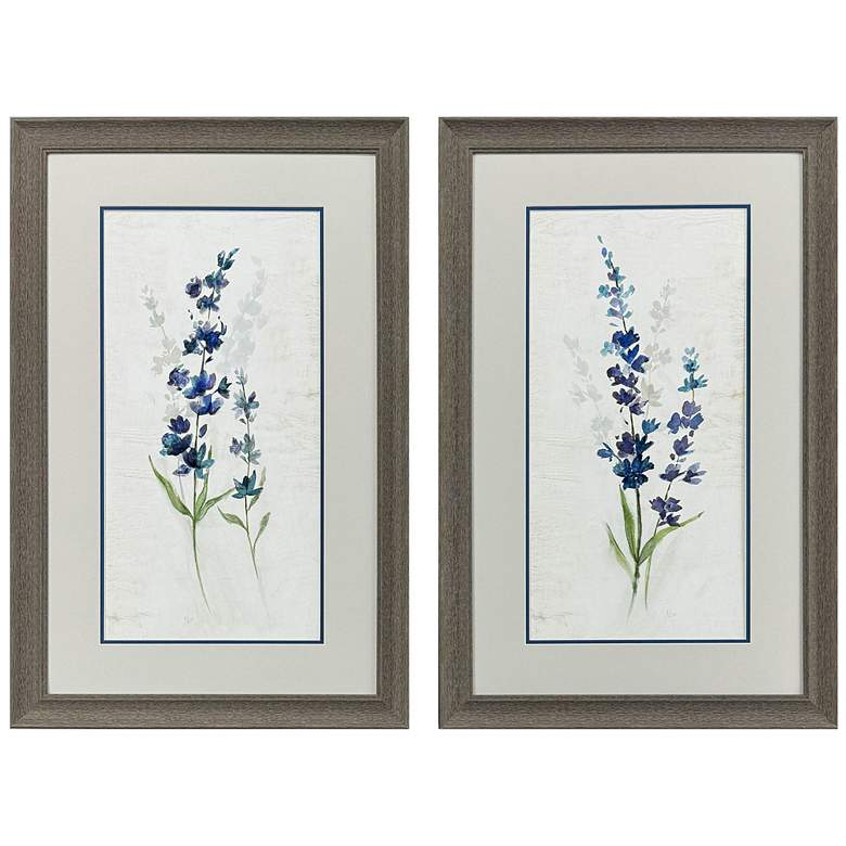 Image 1 Fresh Lavender 21"W x 33"H Framed Wall Art Set of 2