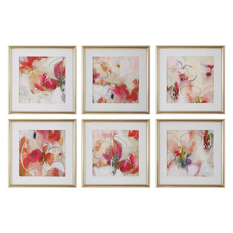 Image 2 Fresh Start 17" Square 6-Piece Framed Print Wall Art Set