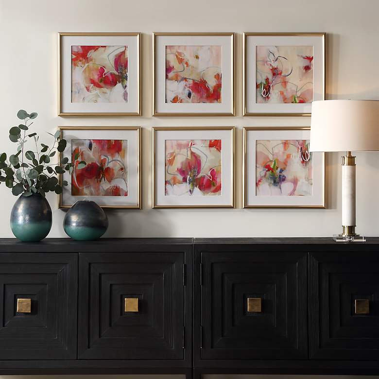 Image 1 Fresh Start 17" Square 6-Piece Framed Print Wall Art Set