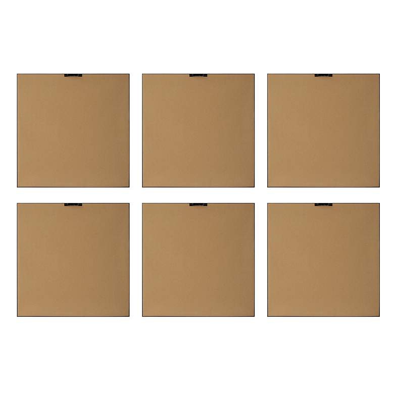 Image 7 Fresh Start 17" Square 6-Piece Framed Print Wall Art Set more views