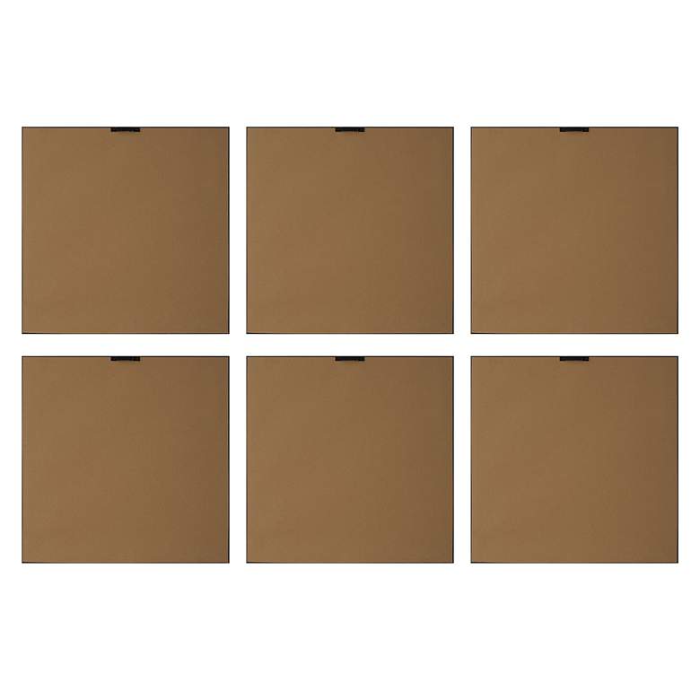 Image 7 Fresh Start 19 1/4" Square 6-Piece Framed Print Wall Art Set more views