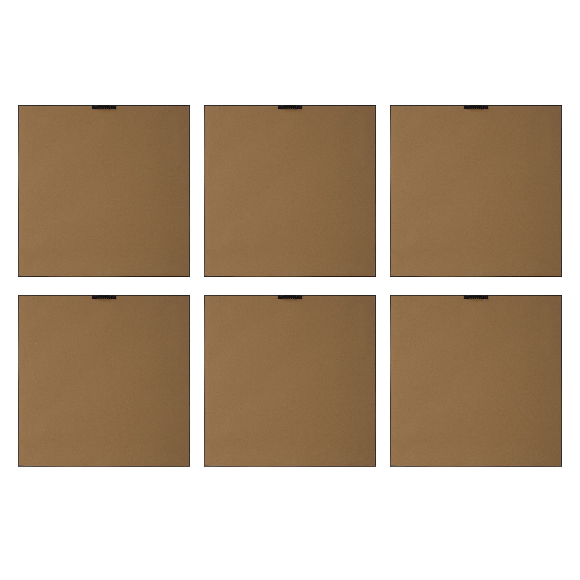 Fresh Start 19 1/4" Square 6-Piece Framed Print Wall Art Set
