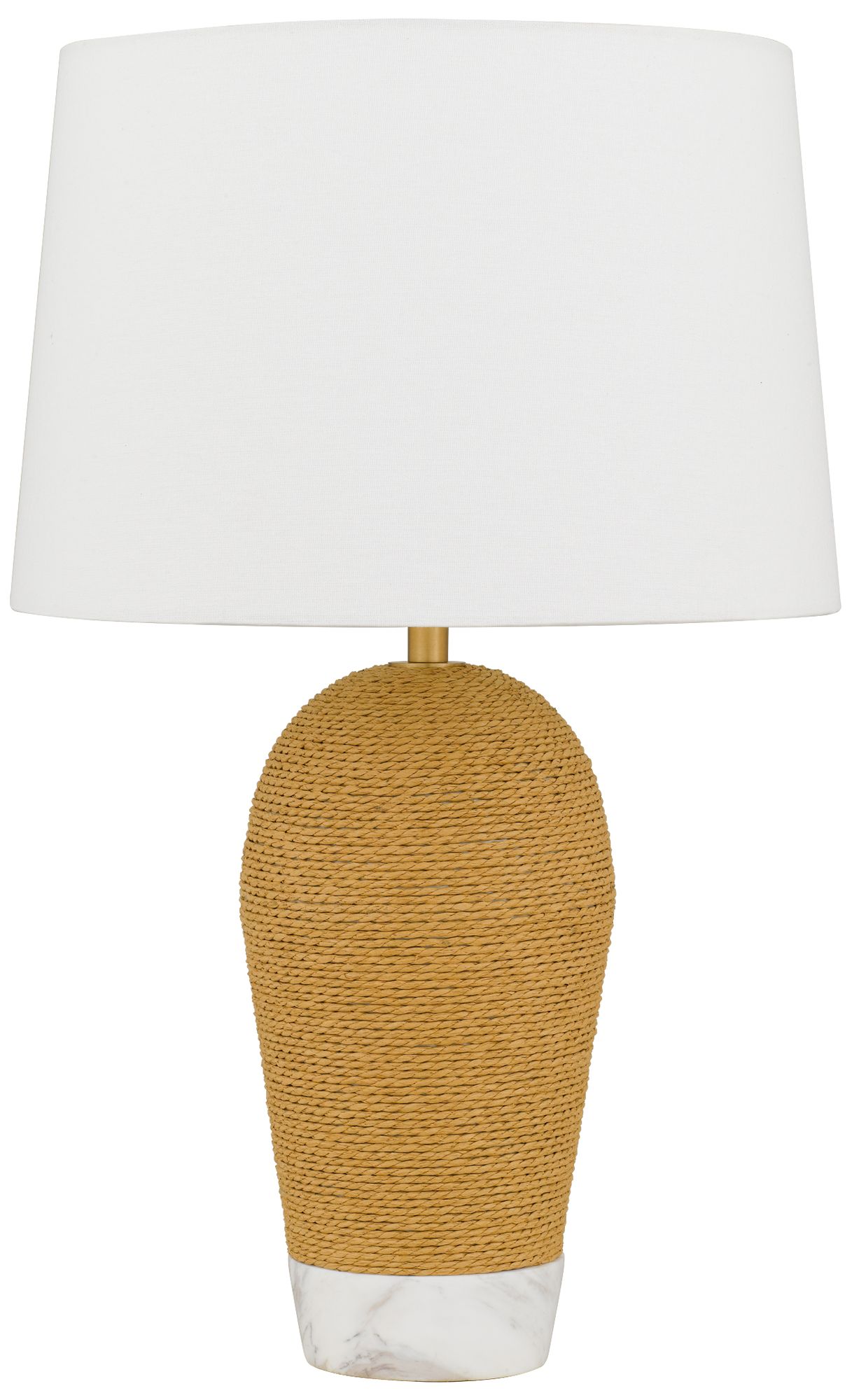 Image 3 Freya 1-Light Brushed Gold Table Lamp more views