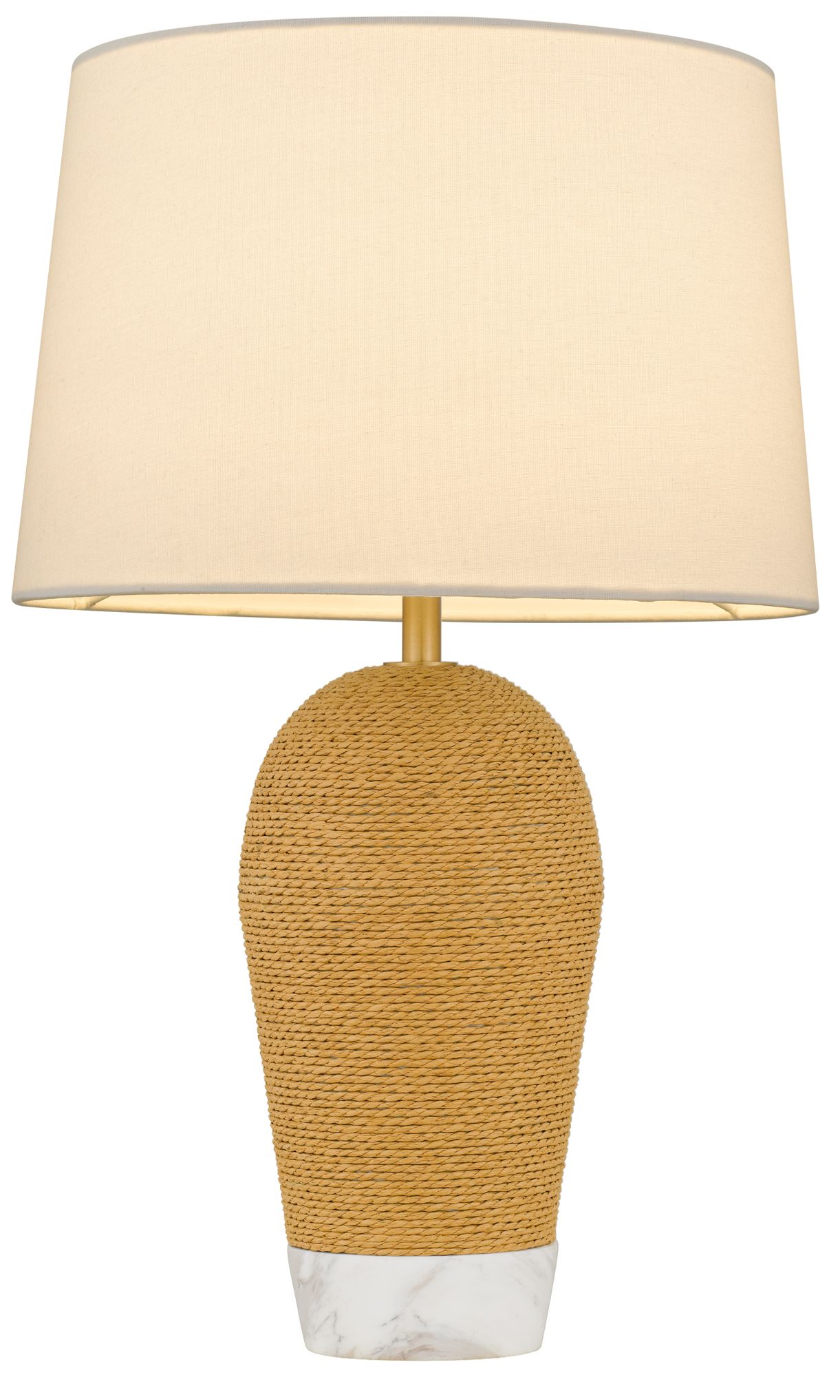 Image 4 Freya 1-Light Brushed Gold Table Lamp more views