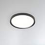 1_Frida 15.75" Wide Sandy Black 30W Flush Mount