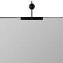 3_Frida Shiny Black 48" x 40" Oversized Wall Mirror more views
