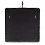 7_Frida Shiny Black 48" x 40" Oversized Wall Mirror more views