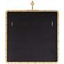 7_Frida Shiny Gold 48" x 40" Oversized Rectangle Wall Mirror more views