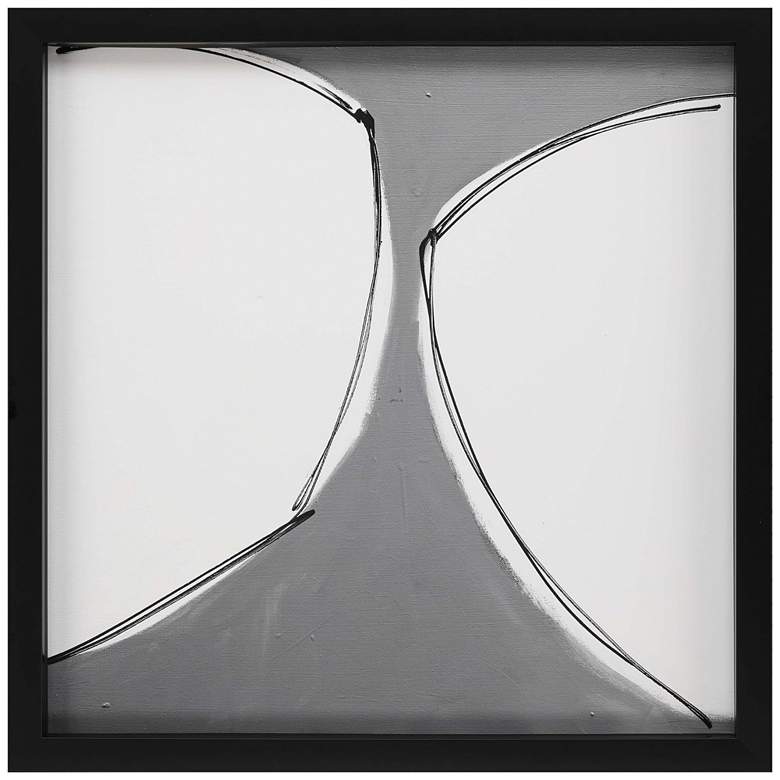 Image 1 Friends 33" Square Shadow Box Giclee Framed Wall Art