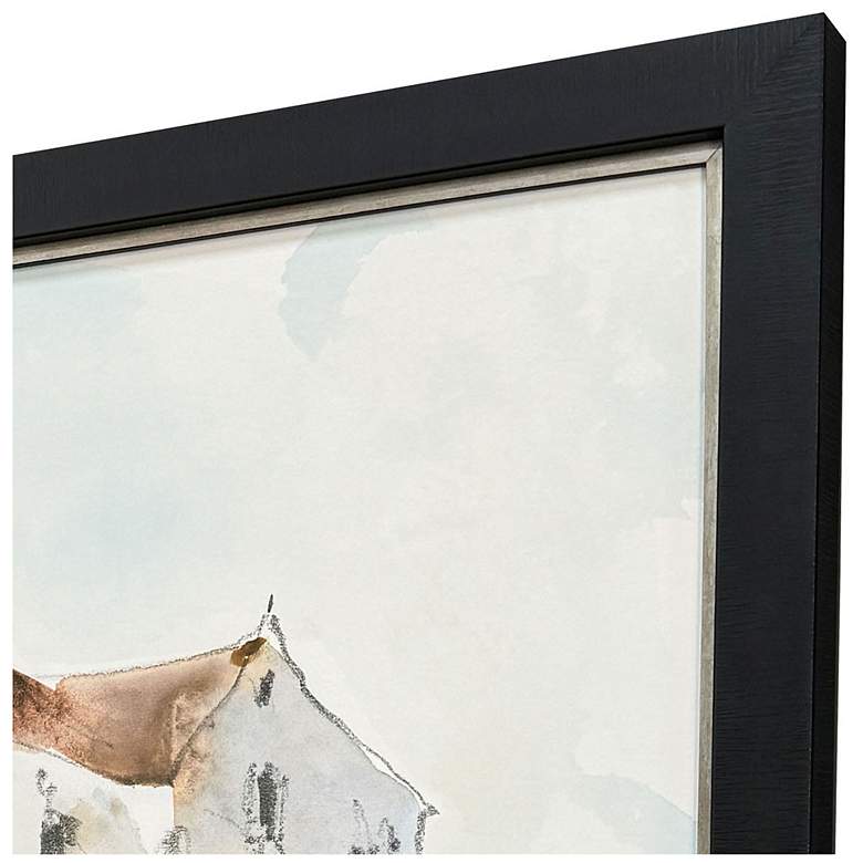 Image 3 Frigiliana Sketch 24"W x 34"H Transitional Framed Art Set of 2 more views