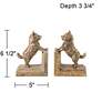 Frisky Dogs 6 1/2" High Scottish Terrier Bookends Set