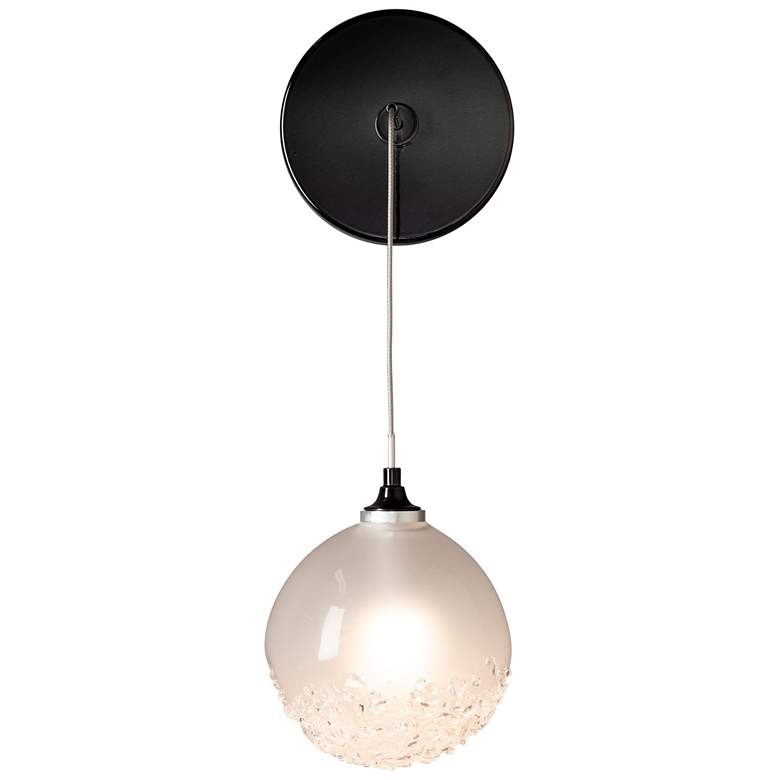 Image 1 Fritz 6.4" Frosted Glass Ink Globe Sconce