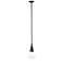 Fritz 8.3" Wide Large Oil Rubbed Bronze Pendant With Clear Glass Shade